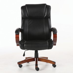 Кресло компьютерное Brabix Premium Magnum EX-701 (дерево, рециклированная кожа, черное) 531827 в Магадане