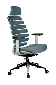 Кресло Riva Chair SHARK (Серый/серый) в Магадане