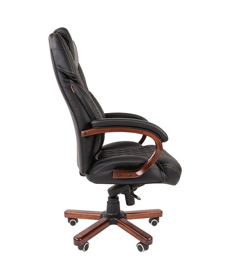 Офисное кресло CHAIRMAN 406, черный в Магадане - изображение 5