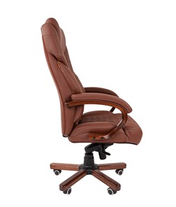 Компьютерное кресло CHAIRMAN 406, коричневый в Магадане - предосмотр 3