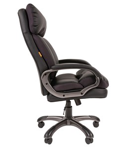 Офисное кресло CHAIRMAN 505 Экокожа черная в Магадане - предосмотр 3