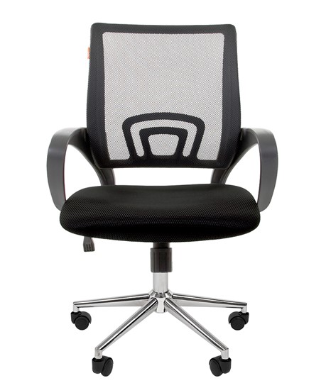 Кресло CHAIRMAN 696 CHROME Сетка TW-01 (черная) в Магадане - изображение 2