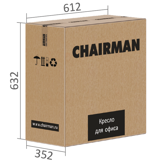 Кресло CHAIRMAN 696 CHROME Сетка TW-01 (черная) в Магадане - изображение 6