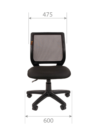 Кресло CHAIRMAN 699 Б/Л Сетка TW-01(черный) в Магадане - изображение 4