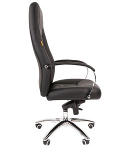 Кресло компьютерное CHAIRMAN 950 Экокожа черная в Магадане - предосмотр 2
