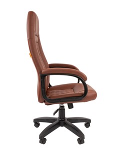 Компьютерное кресло CHAIRMAN 950LT Экокожа коричневая в Магадане - предосмотр 2