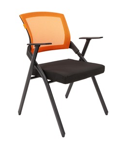 Кресло компьютерное CHAIRMAN NEXX сетчатый акрил DW66 оранжевый в Магадане - предосмотр 1