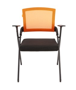 Кресло компьютерное CHAIRMAN NEXX сетчатый акрил DW66 оранжевый в Магадане - предосмотр 2