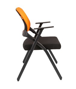 Кресло компьютерное CHAIRMAN NEXX сетчатый акрил DW66 оранжевый в Магадане - предосмотр 3