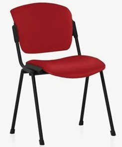 Офисное кресло ERA BLACK красный в Магадане