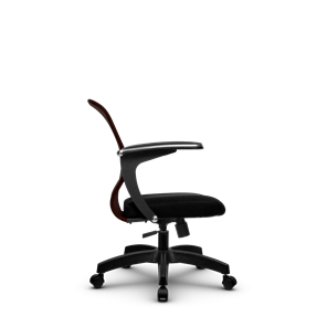 Офисное кресло SU-M-4/подл.160/осн.001, Коричневый/Черный в Магадане - предосмотр 1
