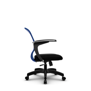 Офисное кресло SU-M-4/подл.160/осн.001, Синий/Черный в Магадане - предосмотр 1