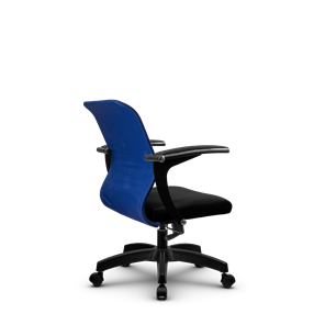 Офисное кресло SU-M-4/подл.160/осн.001, Синий/Черный в Магадане - предосмотр 2