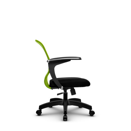 Кресло компьютерное SU-M-4/подл.160/осн.001, Зеленый/Черный в Магадане - изображение 1