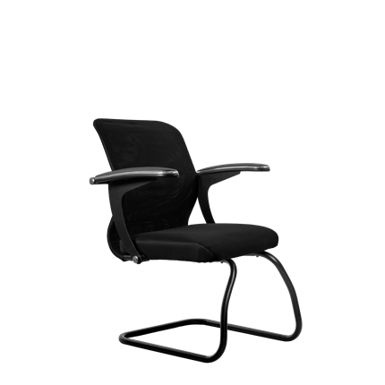 Офисный стул SU-M-4/подл.160/осн.008, Черный в Магадане - изображение