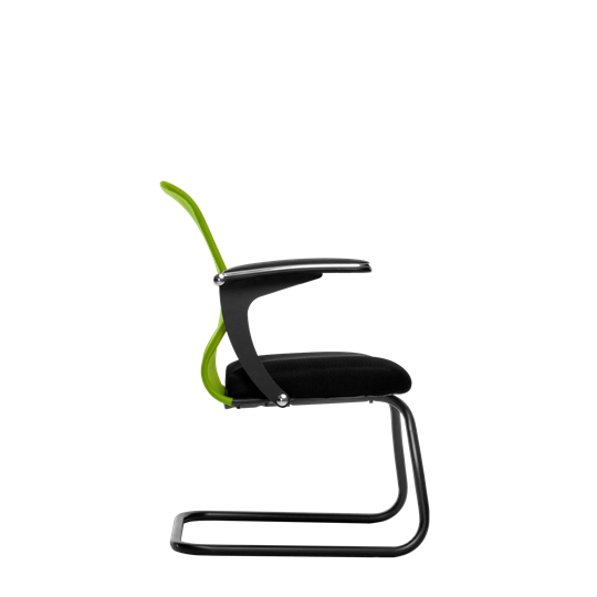 Офисный стул SU-M-4/подл.160/осн.008, Зеленый/Черный в Магадане - изображение 1