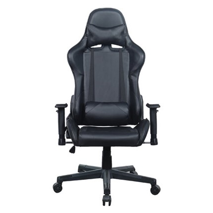 Кресло офисное Brabix GT Carbon GM-115 (две подушки, экокожа, черное) в Магадане - изображение
