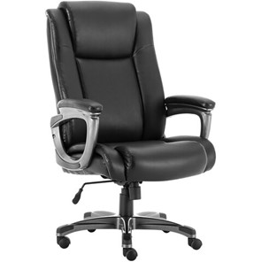 Компьютерное кресло Brabix Premium Solid HD-005 (рециклированная кожа, черное) в Магадане