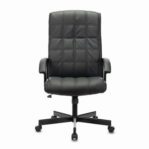 Компьютерное кресло Brabix Quadro EX-524 (экокожа, черное) 532104 в Магадане