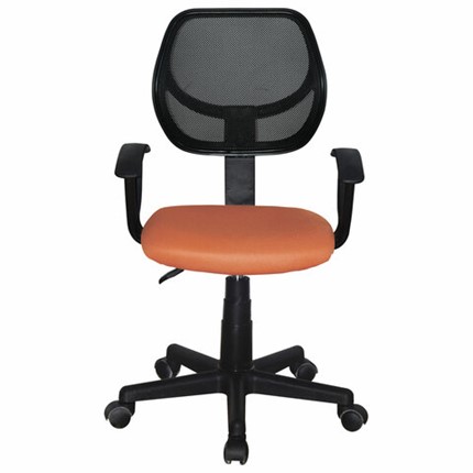 Компьютерное кресло Brabix Flip MG-305 (ткань TW, оранжевое/черное) в Магадане - изображение