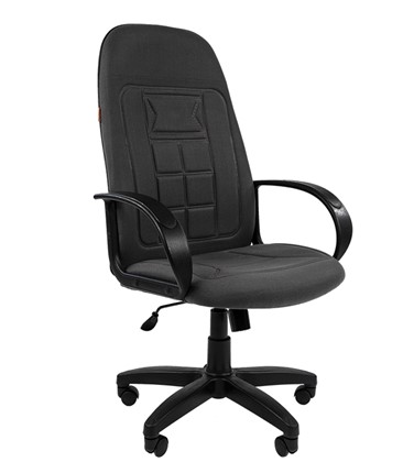Кресло офисное CHAIRMAN 727 ткань ст., цвет серый в Магадане - изображение