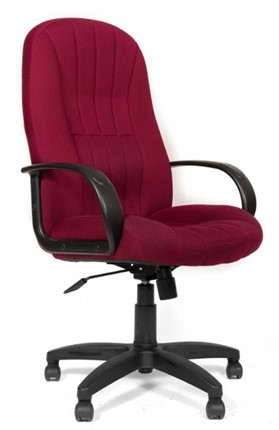 Компьютерное кресло CHAIRMAN 685, ткань TW 13, цвет бордо в Магадане - изображение