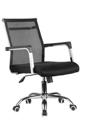 Кресло компьютерное Riva Chair 706Е (Черный) в Магадане - изображение