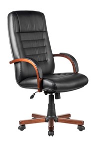 Кресло офисное RCH WOOD M 155 A (Черный) в Магадане - предосмотр