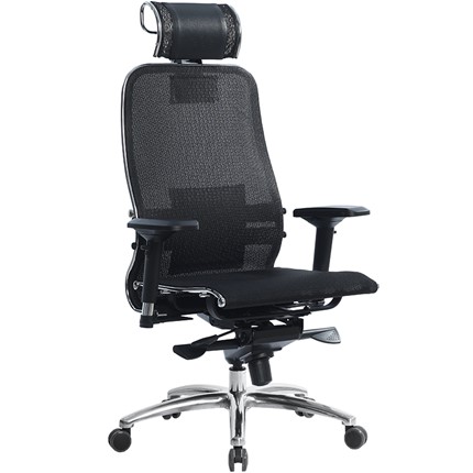Офисное кресло Samurai S-3.04, черный плюс в Магадане - изображение