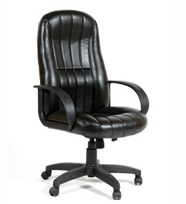 Офисное кресло CHAIRMAN 685, экокожа, цвет черный в Магадане - предосмотр