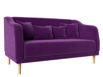 Офисный диван Киото, Фиолетовый (Микровельвет) в Магадане - предосмотр