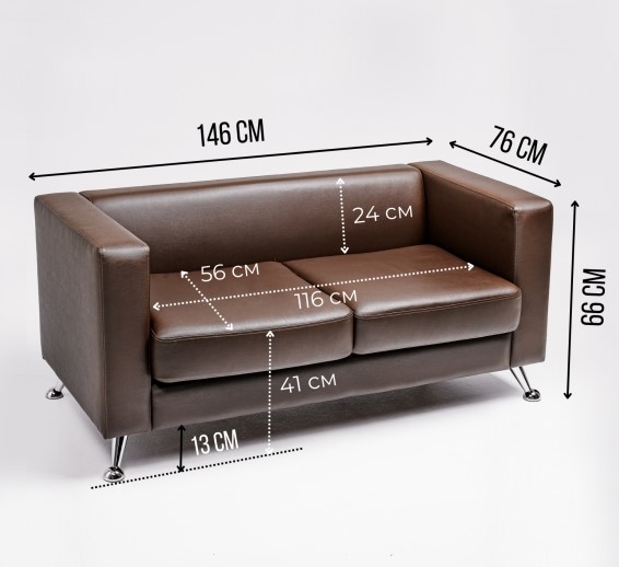 Офисный диван Альбиони 2Д в Магадане - изображение 23