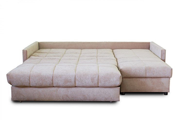 Угловой диван Аккордеон 043, 1400 с оттоманкой 700, TFK в Магадане - изображение 1