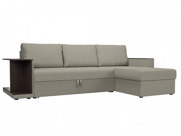 Угловой диван для гостиной Атланта С, Корфу 02 (рогожка) в Магадане