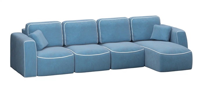 Угловой раскладной диван Бафи-2, комбинация 4 в Магадане - изображение 5