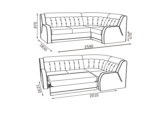 Угловой диван Блистер 2 в Магадане - изображение 10