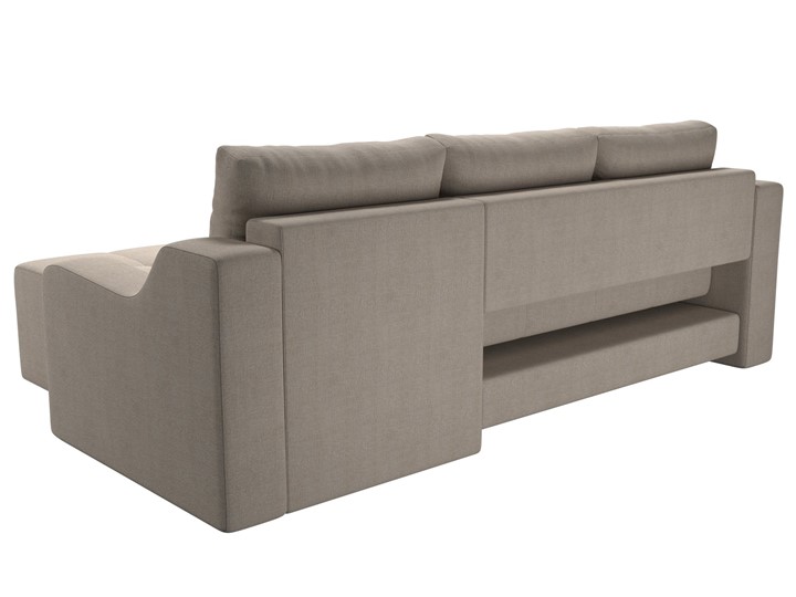 Угловой диван для гостиной Элида, Бежевый (рогожка) в Магадане - изображение 8