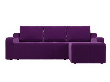 Угловой раскладной диван Элида, Фиолетовый (микровельвет) в Магадане - предосмотр 2