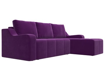 Угловой раскладной диван Элида, Фиолетовый (микровельвет) в Магадане - предосмотр 3