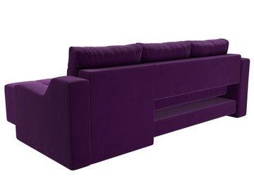 Угловой раскладной диван Элида, Фиолетовый (микровельвет) в Магадане - предосмотр 8