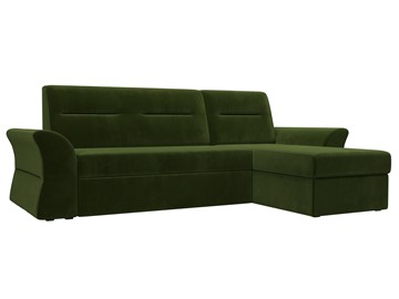 Угловой диван Клайд, Зеленый (микровельвет) в Магадане