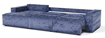 Угловой диван с оттоманкой Лофт 357х159х93 (НПБ/Тик-так) в Магадане - предосмотр 2