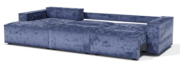 Угловой диван с оттоманкой Лофт 357х159х93 (НПБ/Тик-так) в Магадане - изображение 2