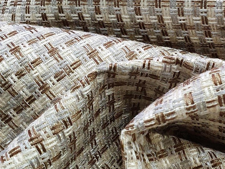 Диван угловой Меркурий, Корфу 02 (рогожка)/коричневый (вельвет) в Магадане - изображение 9