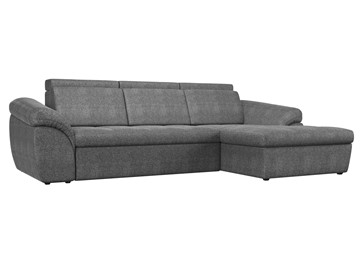 Угловой диван для гостиной Мисандра, Серый (рогожка) в Магадане
