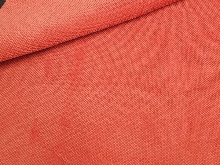 Угловой раскладной диван Нэстор прайм, Коричневый/Коралловый (микровельвет) в Магадане - изображение 12
