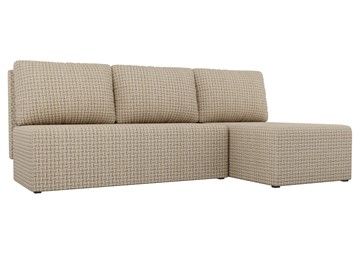 Угловой раскладной диван Поло, Корфу 02 (рогожка) в Магадане