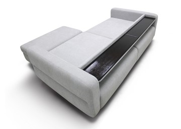 Угловой диван с пуфом Марко (м6,1+м3д+м3ящ+м6,1+м13) в Магадане - предосмотр 5