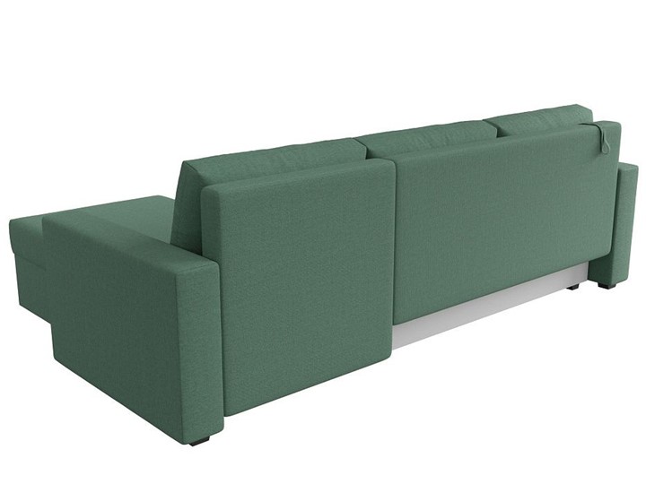 Угловой диван Траумберг Лайт, Амур зеленый (Рогожка) в Магадане - изображение 5