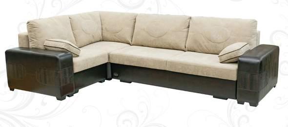 Угловой диван Плаза 322х210 в Магадане - изображение